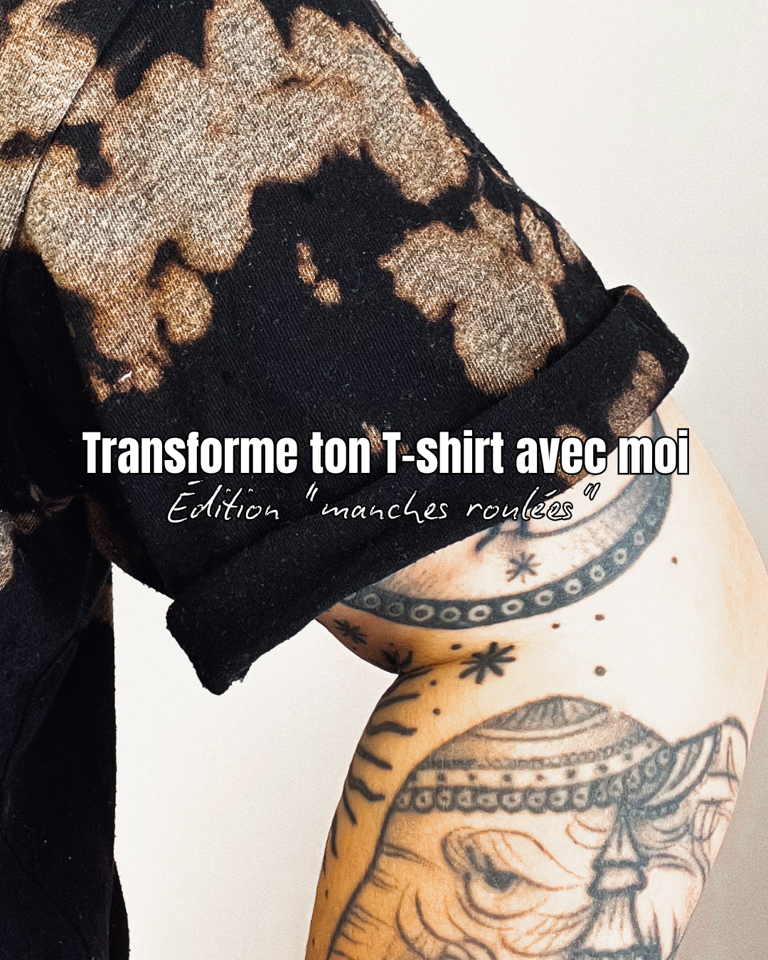 Modifie les manches de ton T-shirt ·