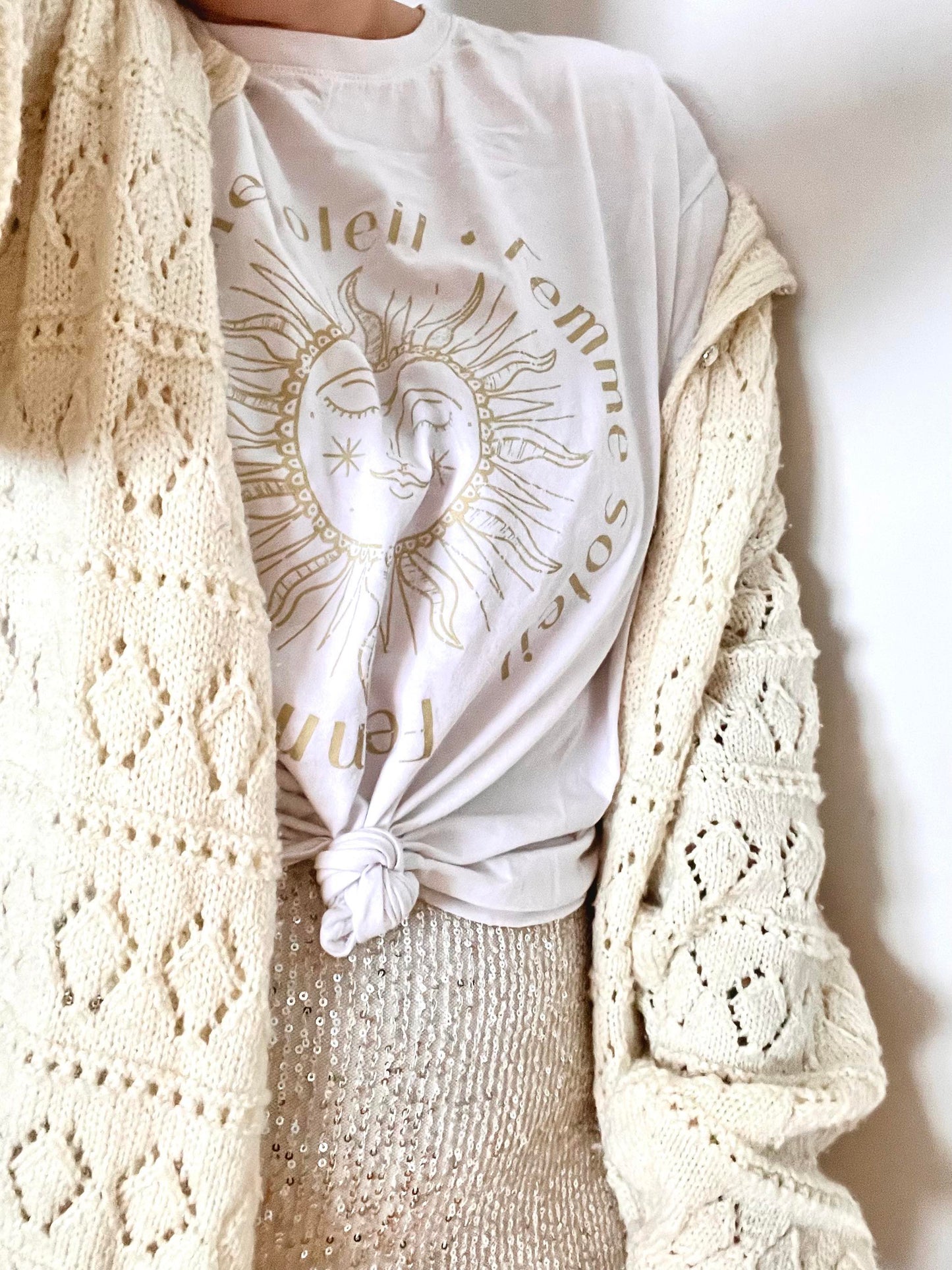 T-shirt boxy · FEMME SOLEIL