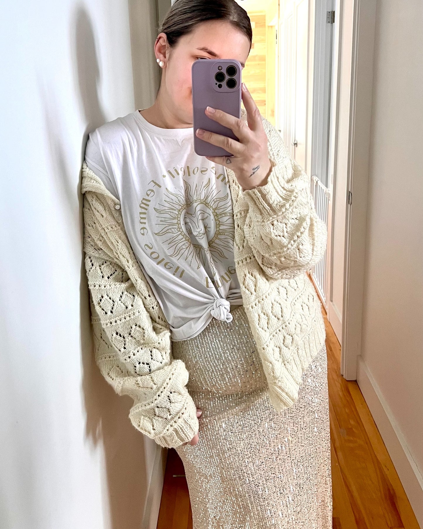 T-shirt boxy · FEMME SOLEIL