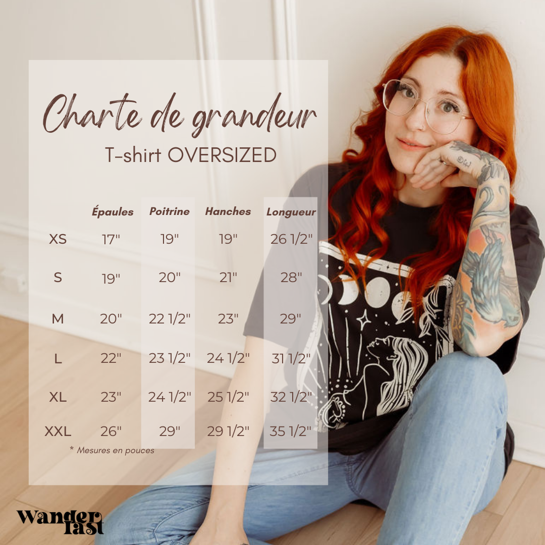 T-shirt oversized · WITCHY MAMA