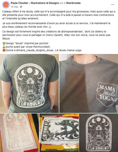 Charger l&#39;image dans la galerie, T-shirt oversized LA DOULA
