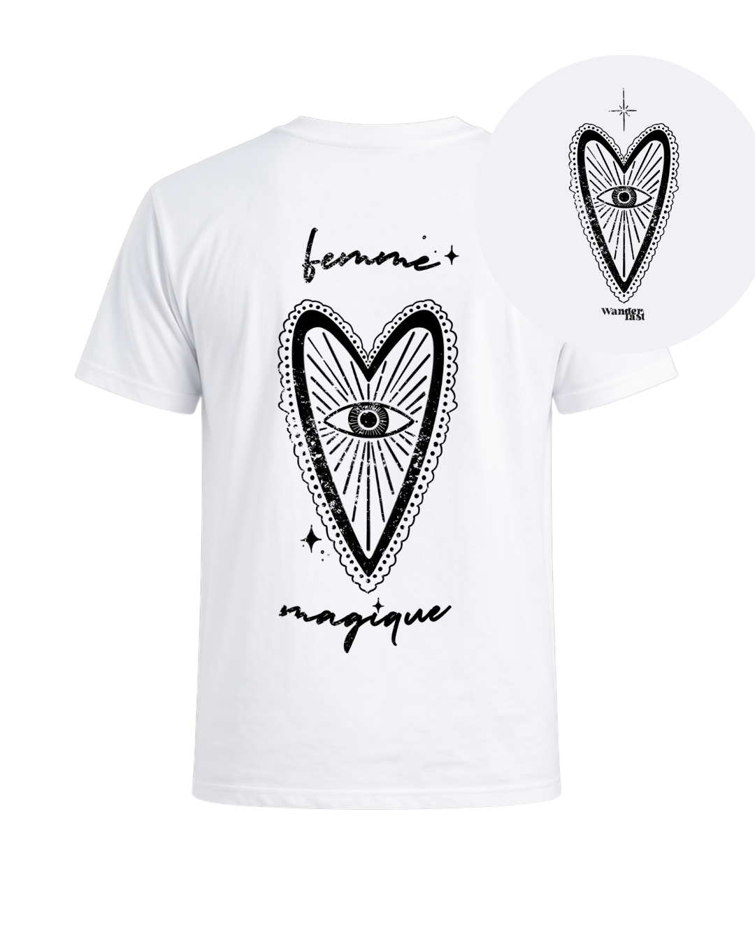 T-shirt boxy · FEMME MAGIQUE