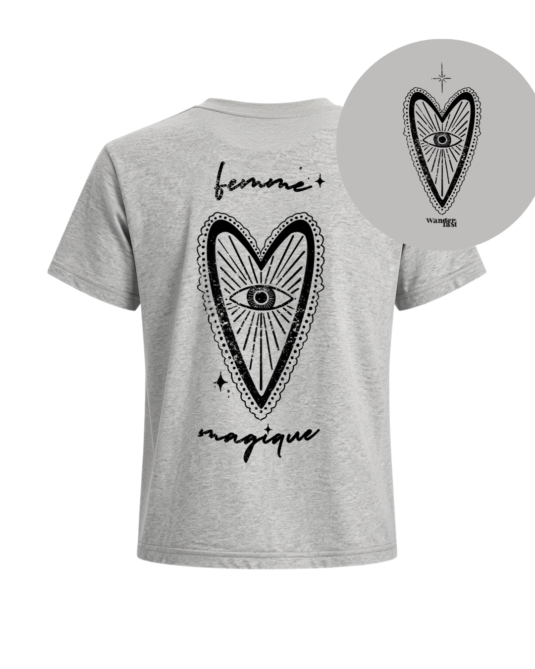 T-shirt boxy · FEMME MAGIQUE