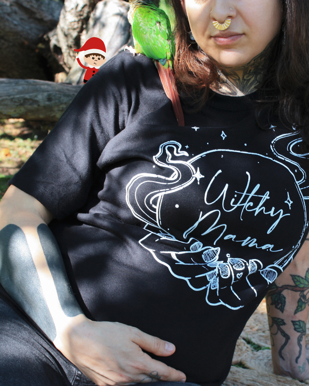 T-shirt oversized WITCHY MAMA