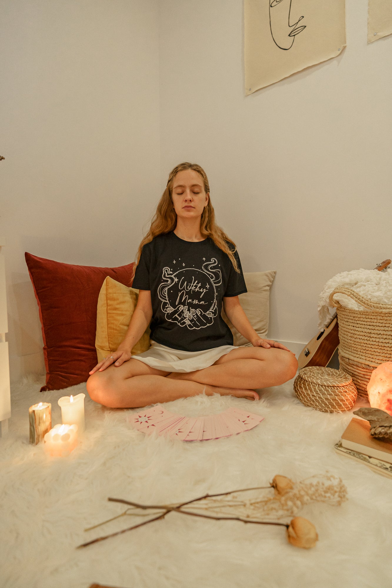 T-shirt boxy · WITCHY MAMA
