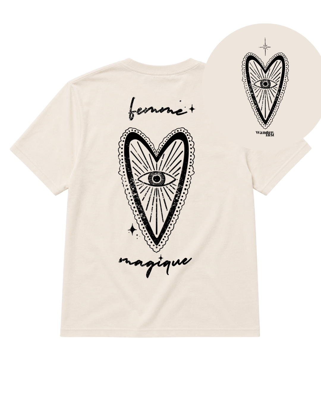 T-shirt oversized · FEMME MAGIQUE