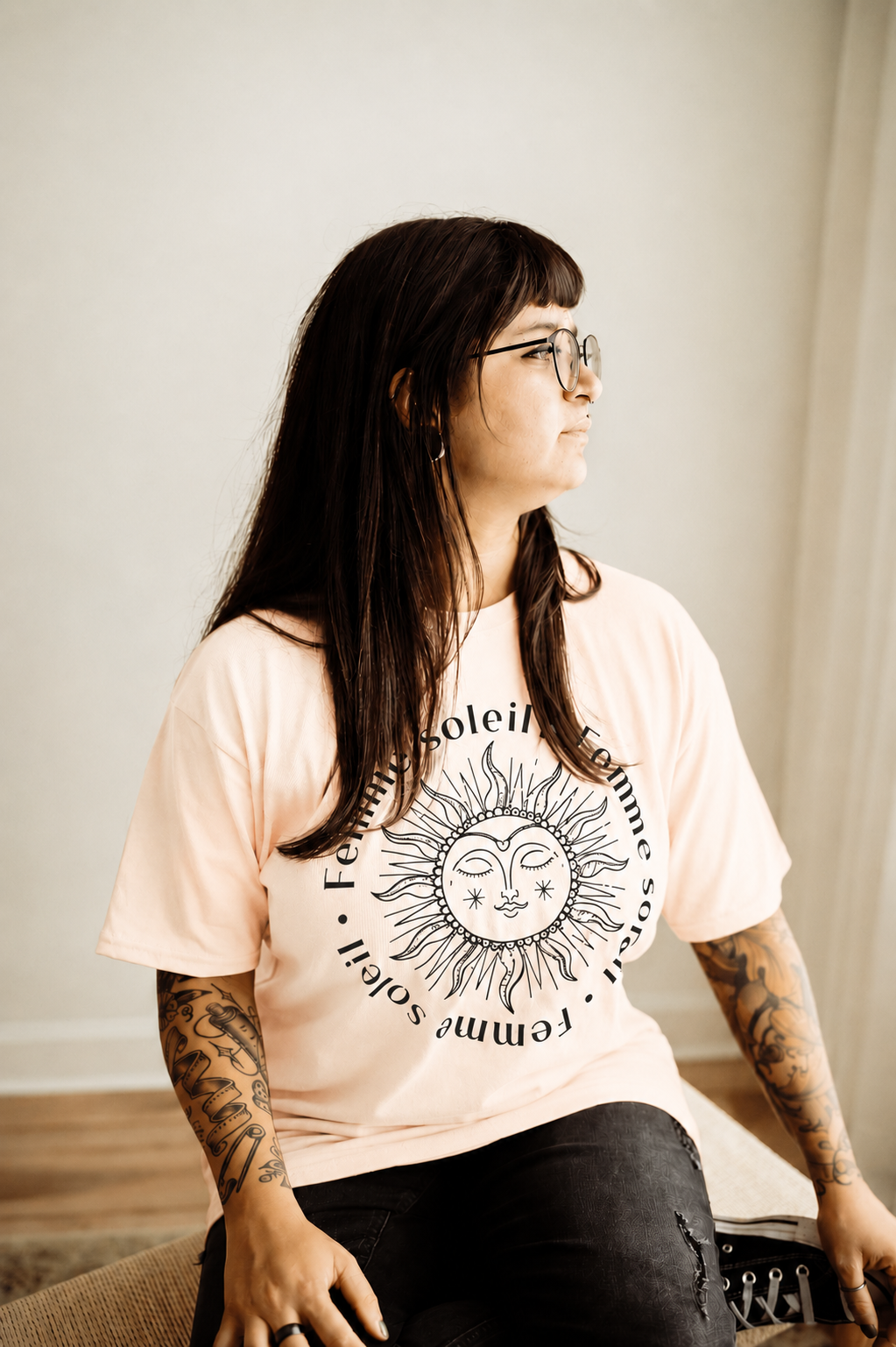 T-shirt oversized · FEMME SOLEIL