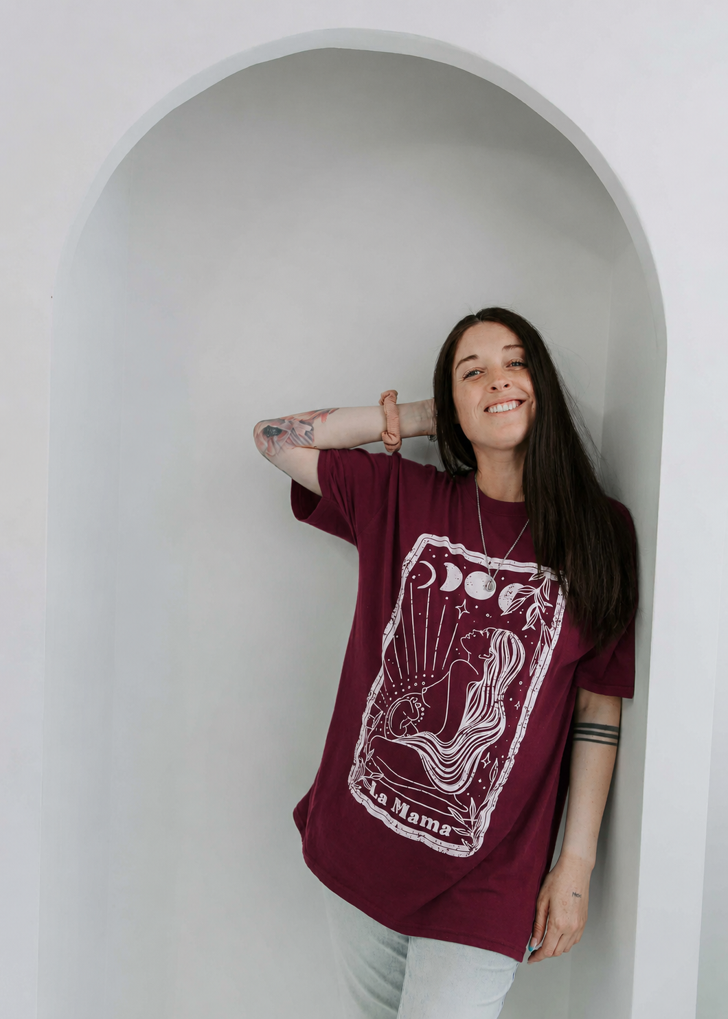T-shirt oversized · LA MAMA