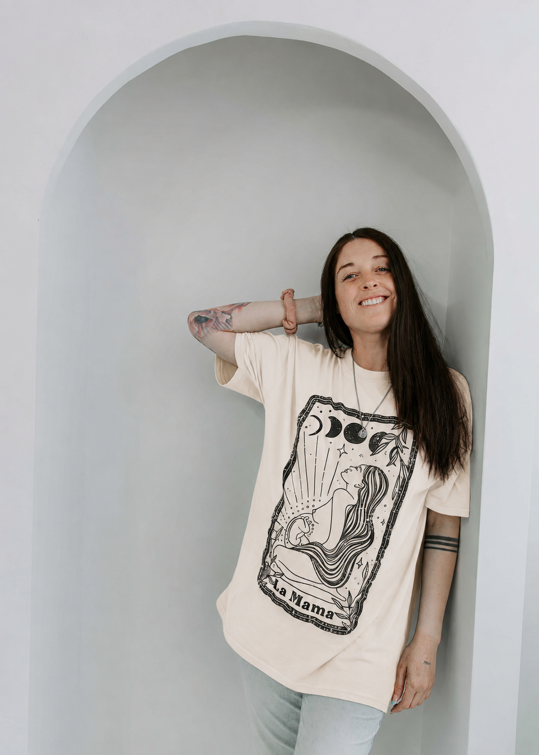 T-shirt oversized · LA MAMA