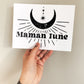 Print MAMAN LUNE