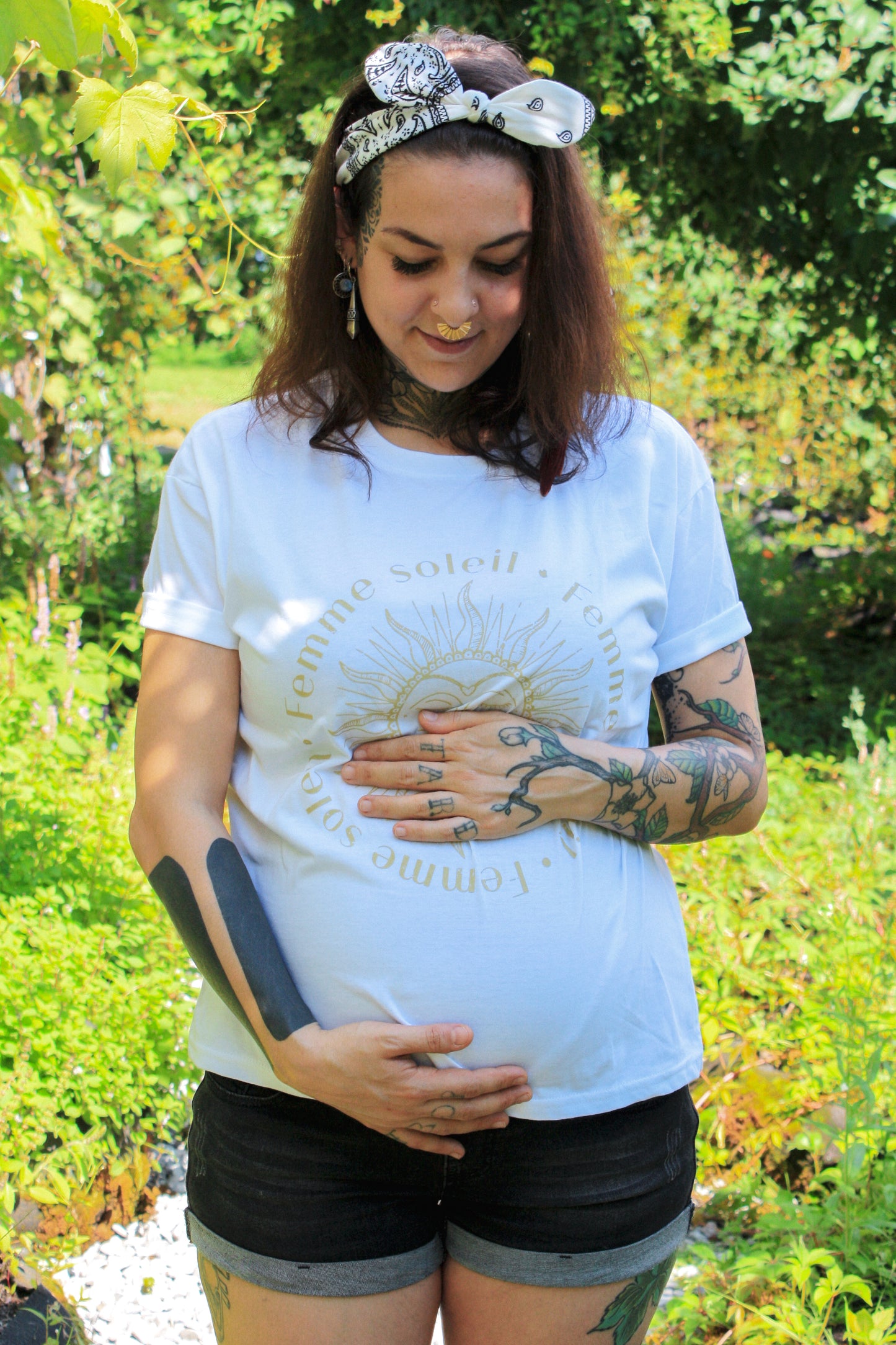 T-shirt boxy · FEMME SOLEIL