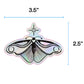 Autocollant arc-en-ciel · PAPILLON