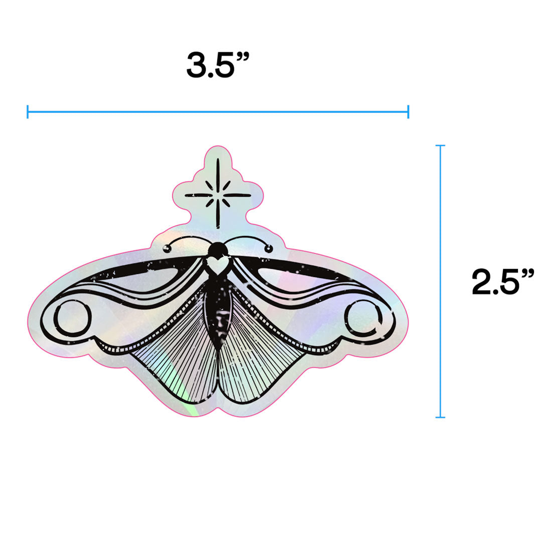 Autocollant arc-en-ciel · PAPILLON